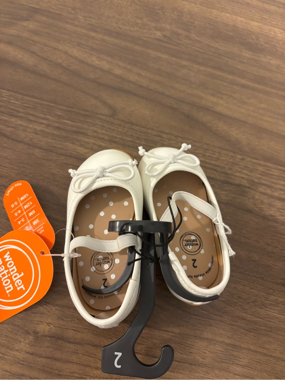 Wonder Nation Size 2 Baby shoes